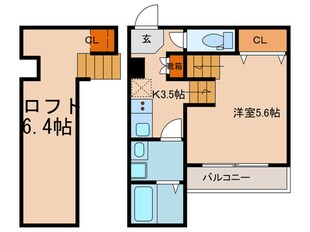 Rediance唐原の物件間取画像